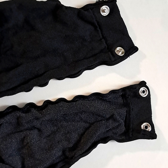 Cat Bodysuit Striped Sexy Black White Stripes Leg Avenue Unisex - Picture 12 of 13